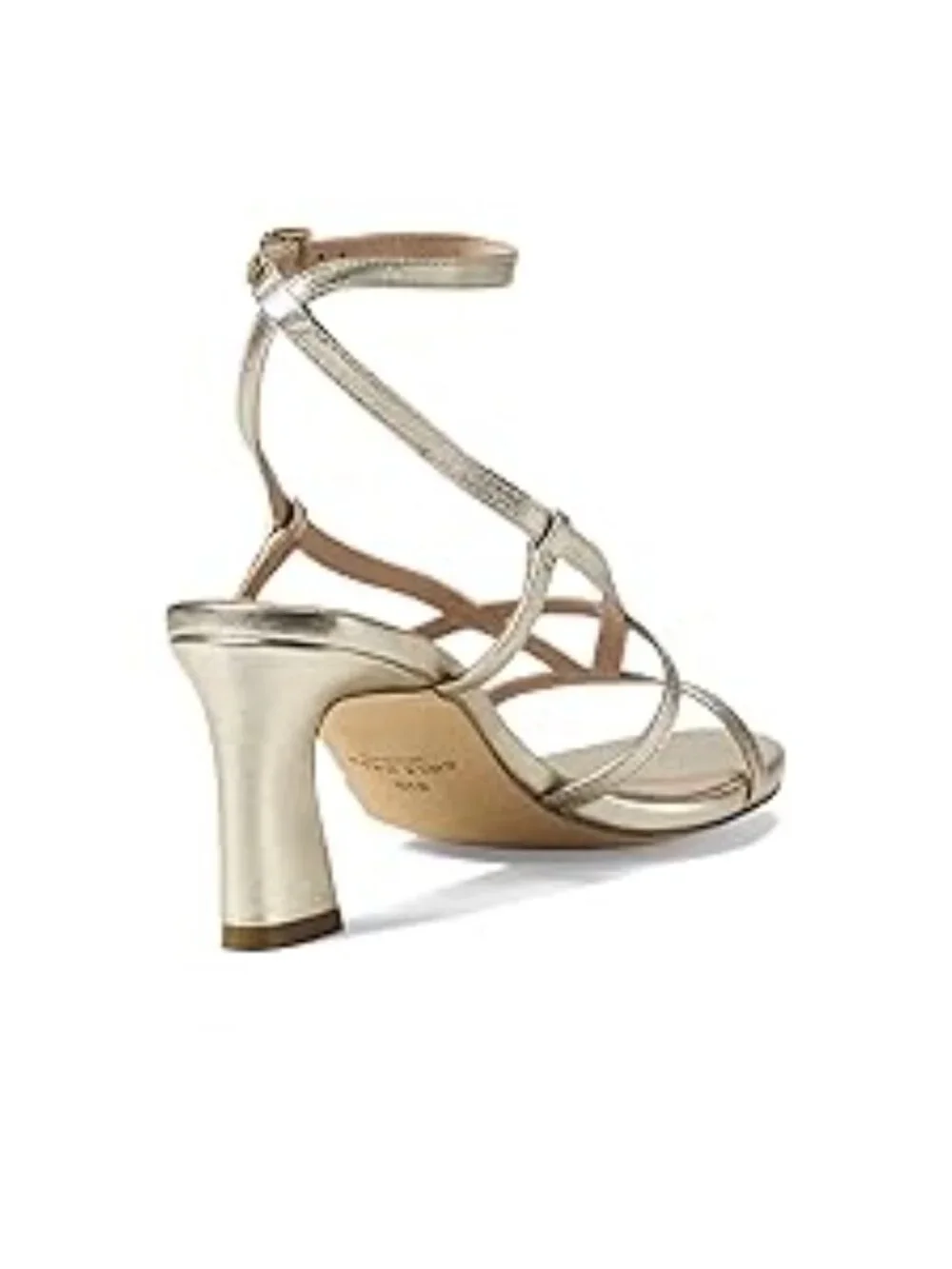 Cole Haan Gold Leather Amber Sandals Size 8.5